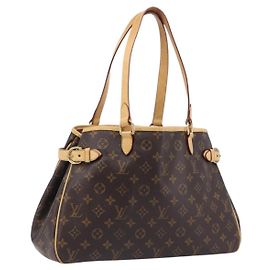 LOUIS VUITTON Monogram Batignolles Horizontal Tote Bag M51154 LV
