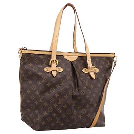 LOUIS VUITTON Monogram Palermo PM Tote Bag M40145 LV