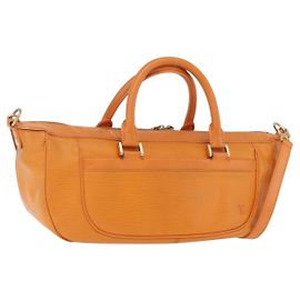 LOUIS VUITTON Epi Danura MM Hand Bag 2way Orange Mandarin M5910H LV