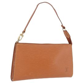 LOUIS VUITTON Epi Pochette Accessoires Pouch Zipangu Gold M52948 LV