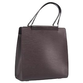 LOUIS VUITTON Epi Figari PM Hand Bag Mocha M5201D LV