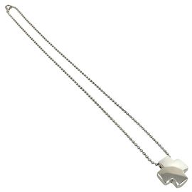 Autre Marque Collana Tiffany Vintage Roman Cross Ball Chain