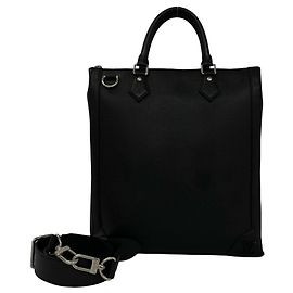 Borsa a tracolla Louis Vuitton Vertical Tote in pelle Taiga