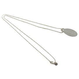 Autre Marque Tiffany & Co. Vintage Return to Oval Tag Halskette