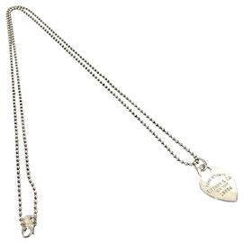 Autre Marque Collana Tiffany Vintage Return to Heart Tag Ball Chain
