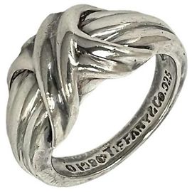 Autre Marque Anello a Fascia Tiffany Vintage Signature