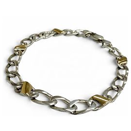 Autre Marque Bracciale con ciondoli Tiffany & Co. in argento e oro giallo