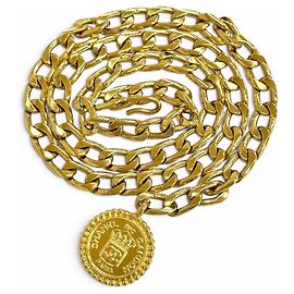 Chanel Vintage Gold Chain Gürtel