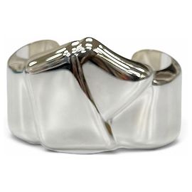 Autre Marque Brazalete Tiffany Vintage Elsa Peretti 925 Ribbon Bone Cuff