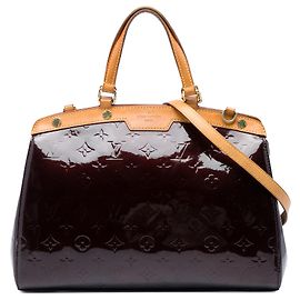 Louis Vuitton Purple Monogram Vernis Brea MM