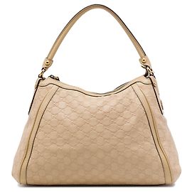 Borsa a tracolla Gucci Guccissima Scarlett Beige