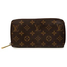 Cartera Larga Zippy Monogram Marrón Louis Vuitton