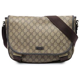Gucci Beige GG Supreme Crossbody