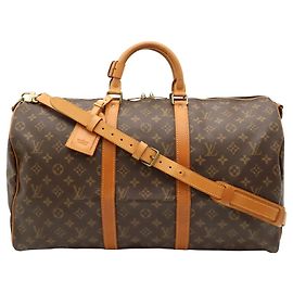 Borsa Louis Vuitton Monogram Keepall Bandoulière 50