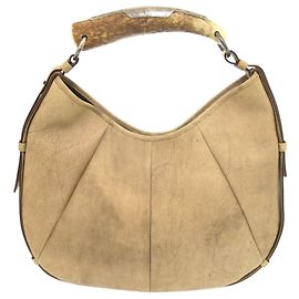 Borsa a tracolla in pelle Yves Saint Laurent Vintage Mombasa