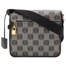 Borsa a tracolla con patta Loewe Repeat Anagram