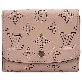 Louis Vuitton Iris Wallet NM Mahina Leder Compact