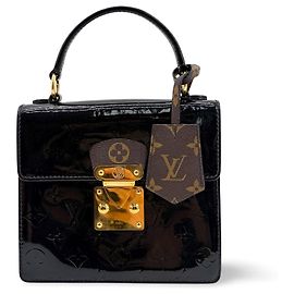 Louis Vuitton Spring Street NM Monogram Vernis mit Monogram Canvas und Epi-Leder