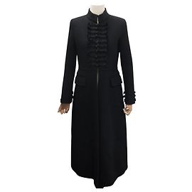 NEUER CHRISTIAN DIOR OFFICIER CROISIERE LANGMANTEL S 36 AUS CASHMERE COAT