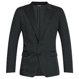 Dolce & Gabbana Herringbone blazer grey