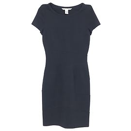 Vestido mini Diane Von Furstenberg en viscosa azul marino