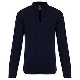 Dolce & Gabbana Wollpullover in Navy Blau