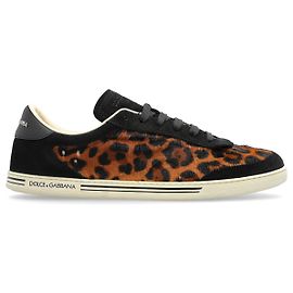 Dolce & Gabbana Scarpe sportive con motivo animalier