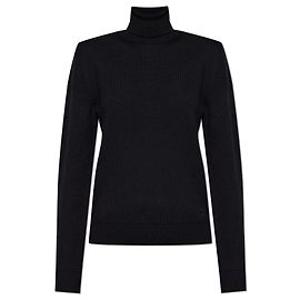 Dolce & Gabbana Wollrollkragenpullover schwarz
