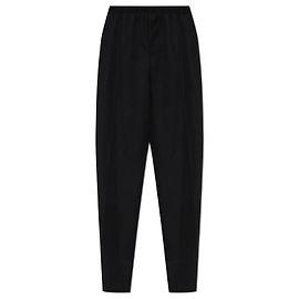 Pantalones anchos Balenciaga de lana negros