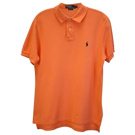 Polo Ralph Lauren Polo Shirt em algodão laranja