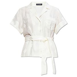 Dolce & Gabbana Kurzarmiges Hemd aus Seide