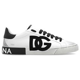 Sneakers Dolce & Gabbana Portofino in pelle bianca