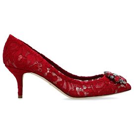 Dolce & Gabbana Spitze High-Heel-Schuhe