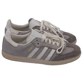 Autre Marque Sneakers Adidas x Offspring Samba OG Consortium Cup in camoscio grigio