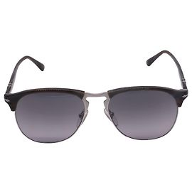 Persol 8649S Wayfarer Sonnenbrille aus schwarzem Acetat