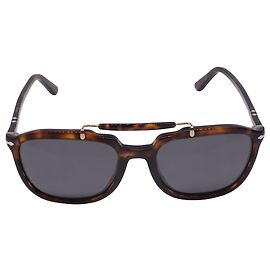 Persol Senna Series 0203S Tortoiseshell Sonnenbrille aus braunem Acetat