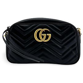 Gucci GG Marmont Chain Matelasse Leather Medium