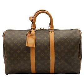 Louis Vuitton Monogram Keepall 45 Boston Bag