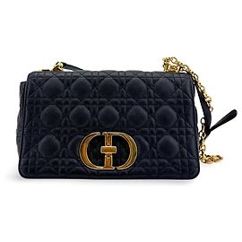Christian Dior Caro Cannage Quilt Calfskin Small