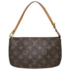 Louis Vuitton Randonnee Pochette Monogram Coated Canvas