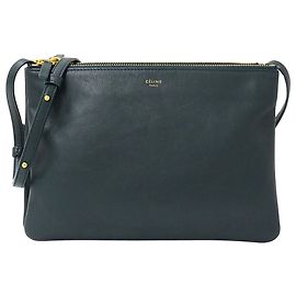 Céline Borsa a mano Celine Trio Large in pelle