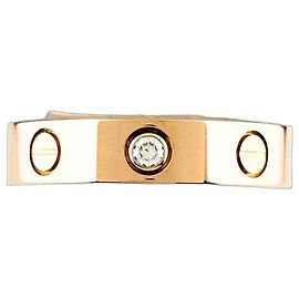 Anello Cartier Mini Love Pink Gold