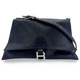 Balenciaga Downtown Soft Hourglass Leather Medium