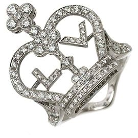 Louis Vuitton Bague Crown #54 Diamond Ring