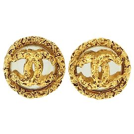 Orecchini Chanel Coco Mark Lava in oro