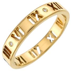 Autre Marque Tiffany & Co. Atlas 1 Diamond Band Ring