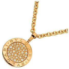 Bulgari Collana Bvlgari Bvlgari Pavé Diamanti in Oro Rosa 18K