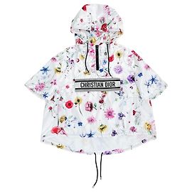 DIOR - Dior Windjacke aus weißem Polyester mit farbigen Mustern (M)