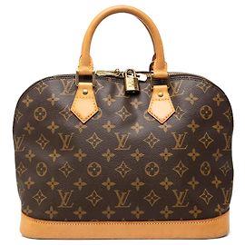 Borsa Louis Vuitton Monogram Alma PM Marrone