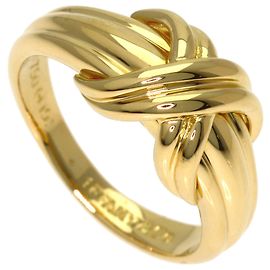 Autre Marque Tiffany & Co. Damen-Bandring aus 18K Gelbgold